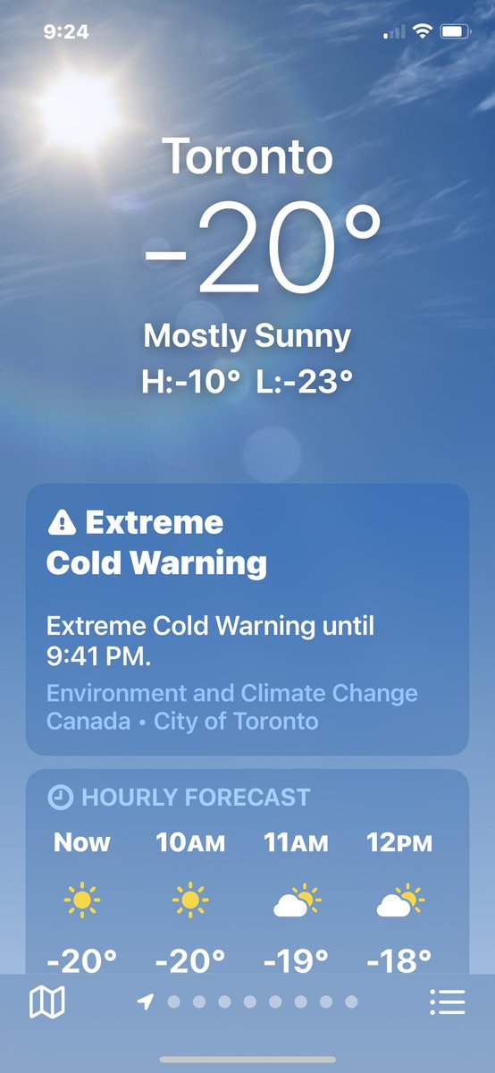 TadMoore8what's tweet photo. Brrrrrrr #itsacoldone outside today and these temperature reads are b4 windchill (-30 to -50 C) I could be happy on a beach in #Cuba ๐จ๐บ right now https://t.co/1Mbi52fpgS