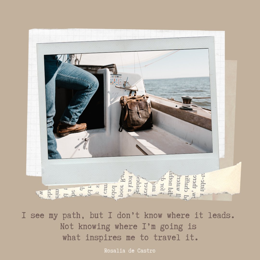 mirela_iepurela's tweet image. "I see my path, but I don't know where it leads. Not knowing where I'm going is what inspires me to travel it" - Rosalia de Castro | #backpackerlife #globetrotting #letswander