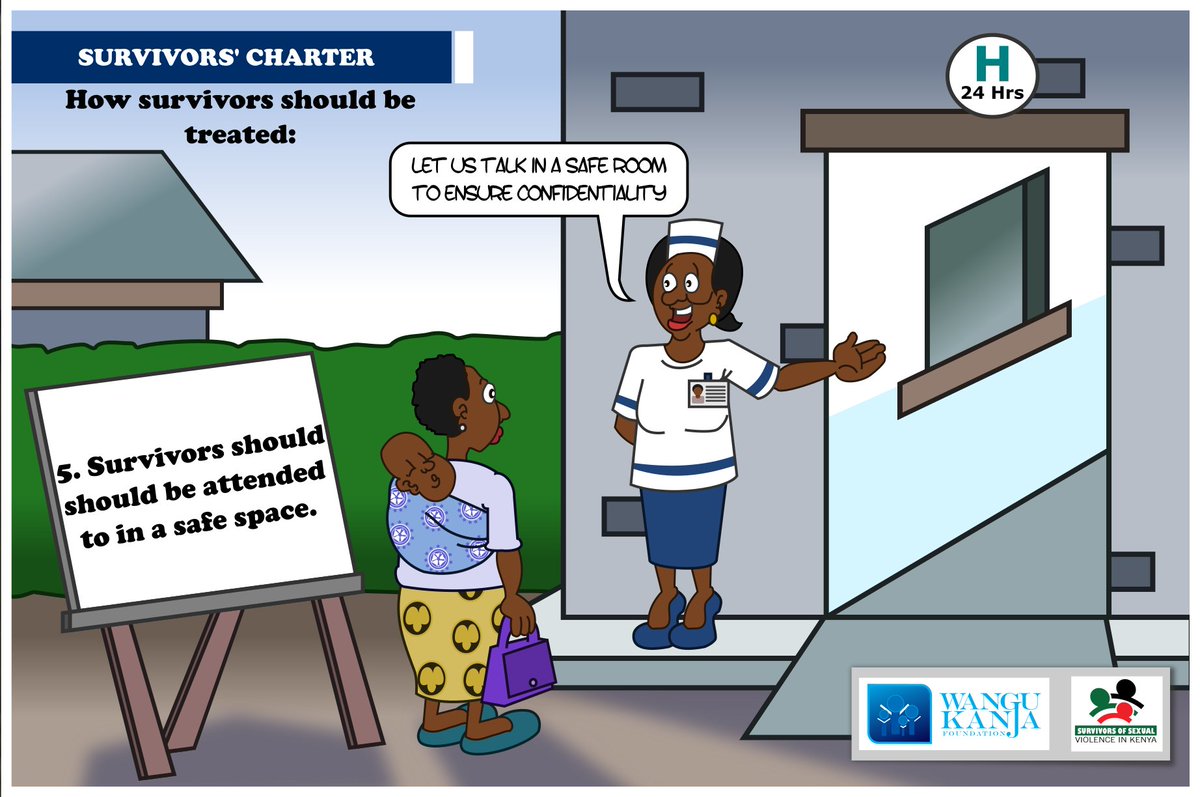 Do we have safe spaces for survivors of sexual violence where they can seek services? Do you know how to create a safe space for survivors? What can you do to create a safe space for survivors? Safe spaces are very key for survivors of sexual violence. 1/2 #RestoringDignity