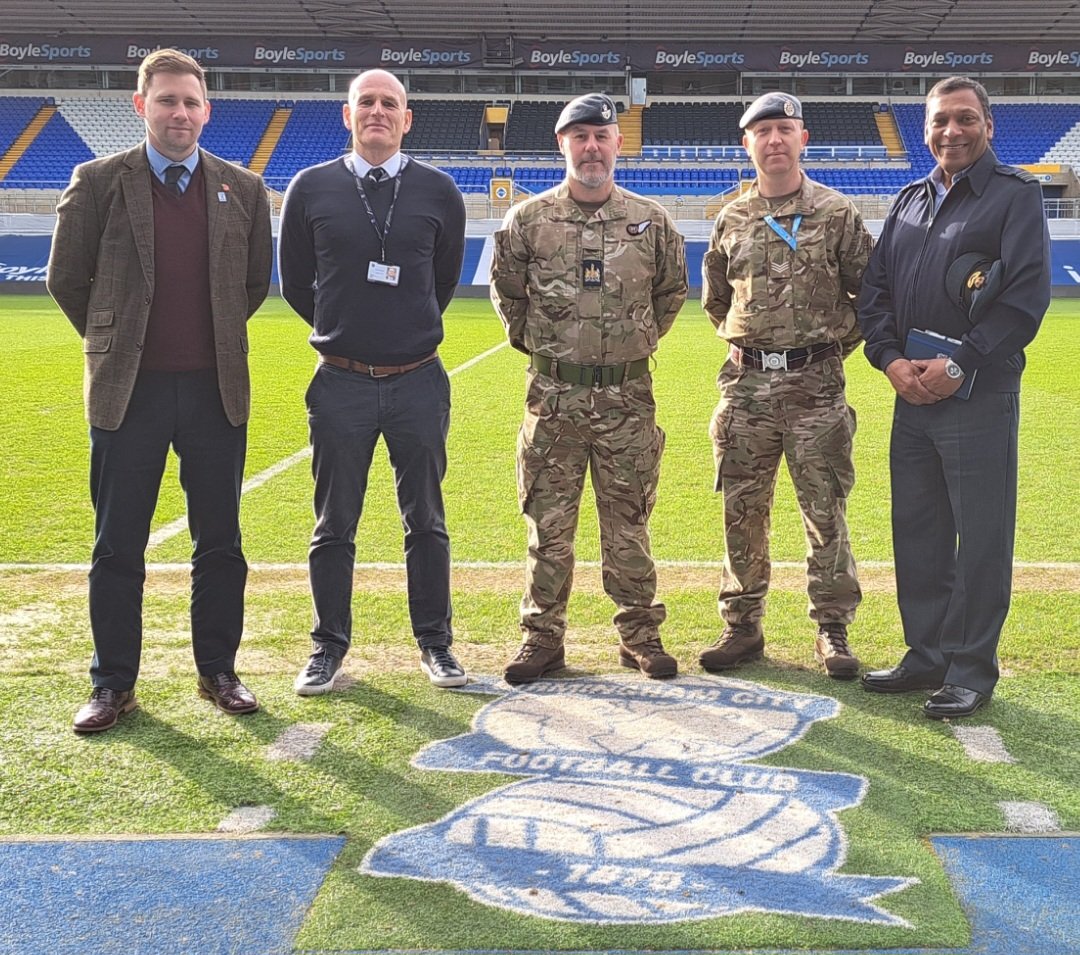 Planning under way to support the signing of the Armed Forces Covenant with @BCFCCommunity @BCFC Thanks for having us this morning 👍

@MPCT_HQ