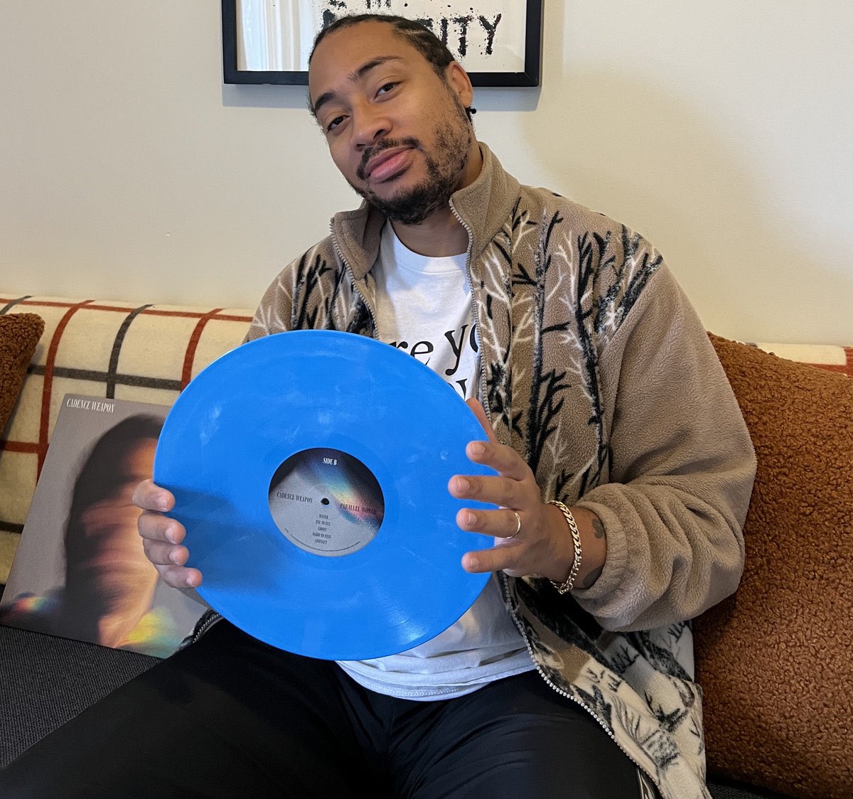 cadenceweapon's tweet photo. Today is Bandcamp Friday, the day where they waive fees and 100% of sales go to the artist. In an increasingly unstable music industry, this is one of the best ways to directly support artists

You can find Parallel World on blue vinyl and more here 🥏

https://t.co/V21VVRl5AV https://t.co/Ni2chsjtzT