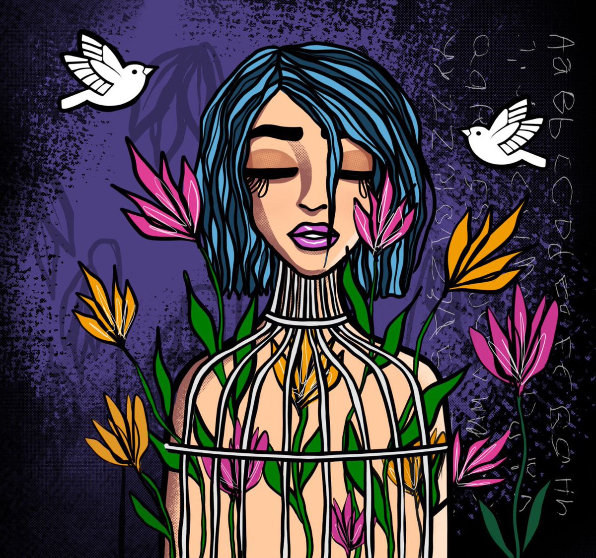 Beautiful new drop by @mahnazart1 🤍🕊️
Check it out on Foundation.✨