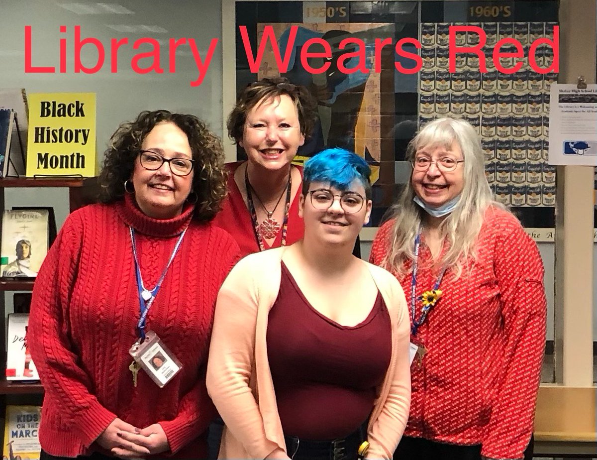 Shaker HS Library tweet media