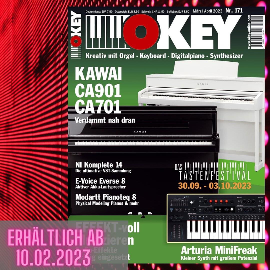 robertkarasek's tweet photo. Die neue Ausgabe des Fachmagazins ist ab 10.02.2023 erhältlich !
_______
https://t.co/eNgyNvygWg
#keyboarder #keyboardist #keyboardplayer #synthesizer #sounddesign #keyboardrecording #pianist #piano #klavier #livemusician #livemusiker #studiomusiker https://t.co/Bo4sbv1WG3