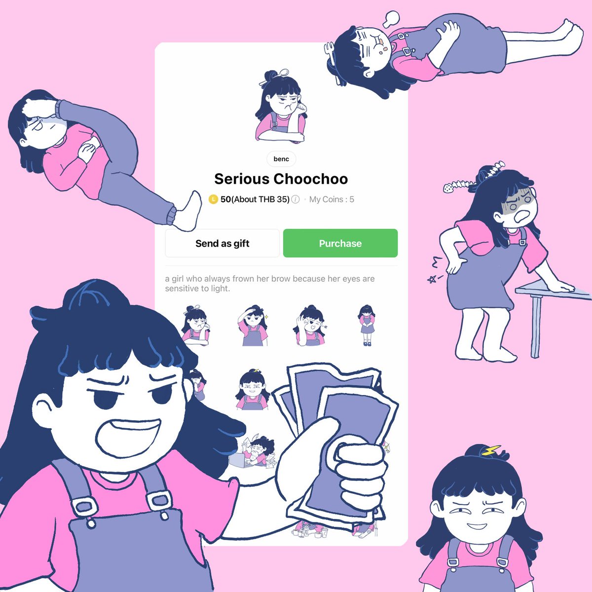 aforthseptember's tweet photo. ✅ Serious Choochooo Line Sticker is now on sale! 💕
น้องชูชู่คิ้วขมวดเดบิวต์ในไลน์สติ๊กเกอร์ช็อปแล้วค่า
ไปรับน้องมาเลี้ยงดูได้ที่ลิ้งด้านล่างนี้เลย ;D
https://t.co/iAM4EZpzDy
shut up and take my money!
#seriouschoochoo #linesticker https://t.co/9DKkoa3mRX