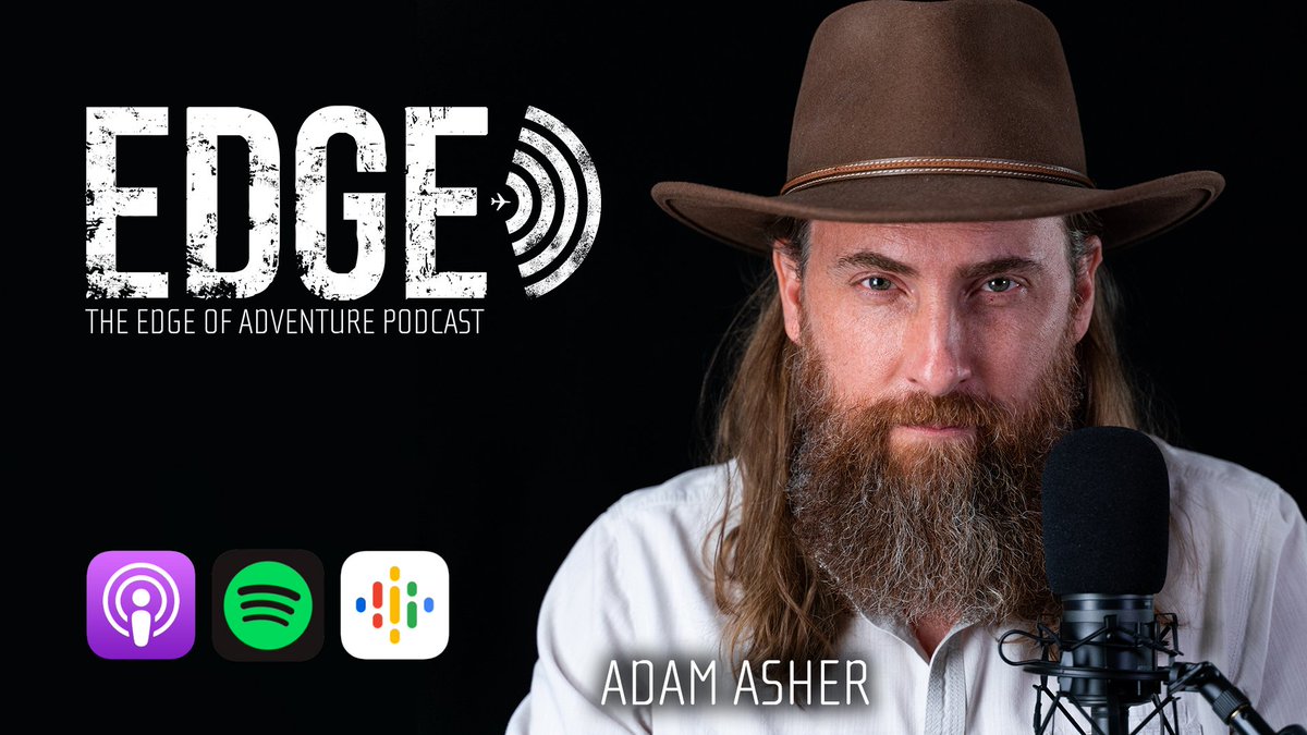 You'll find #TheEdgeOfAdventure #podcast on these top platforms and so many others. 

#AdamAsher
@theedgeofadv 
#BeyondStatusQuo