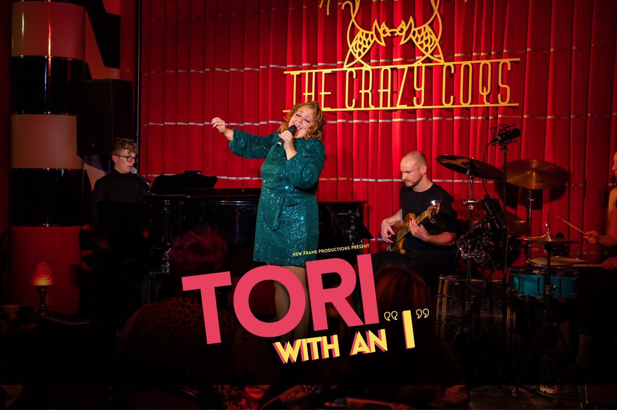 This Sunday and Monday at the fabulous @CrazyCoqs, it’s my new show TORI WITH AN “I” ✨ Join us for some martinis, tragically true stories & songs I stole from other people! Get your tickets: brasseriezedel.com/events/tori-sc…