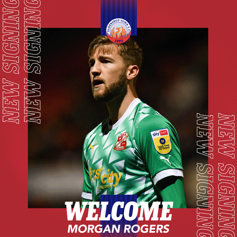 OfficialShots's tweet photo. We're delighted to welcome Morgan Roberts on a loan until the end of the season from @official_stfc 🤝

Welcome to The Shots, Morgan! 

#TheShots❤️💙