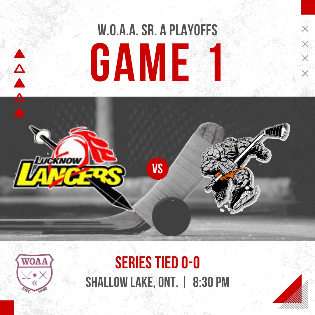 February 3, 2023 - Playoffs!

<a href="/centshockey/">Centenaires</a> at <a href="/DurhamTCats/">Durham Thundercats</a> 
<a href="/PetroliaSquires/">Petrolia Squires</a> at <a href="/RipleyWolves/">Ripley Wolves</a> 
Creemore Coyotes at <a href="/SSwinterhawks/">Saugeen Shores Winterhawks</a>
<a href="/Lancers21_22/">Lucknow Lancers</a> at <a href="/SLCrushers/">ShallowLake Crushers</a> 

All 8:30pm starts