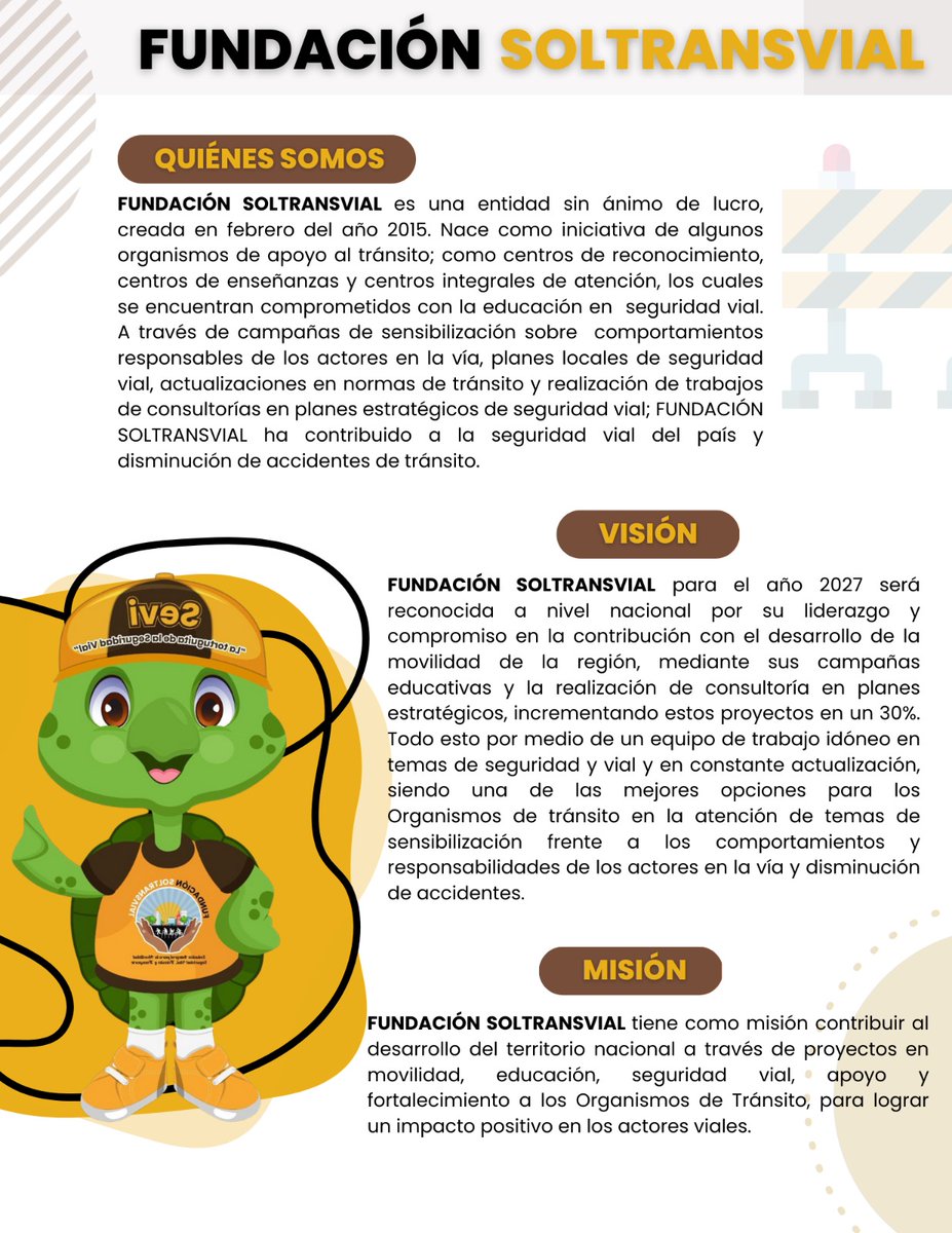 FunSoltransvial's tweet photo. Queremos compartir con ustedes nuestro portafolio de servicios que hemos estructurado con calidad a lo largo de estos 8 años, para ofrecer a nuestros clientes.
"Por muchos años más trabajando por la Movilidad, Seguridad Vial, Tránsito y Transporte" 🥂🎊 #SeguridadVialColombia https://t.co/992FbMkoZH