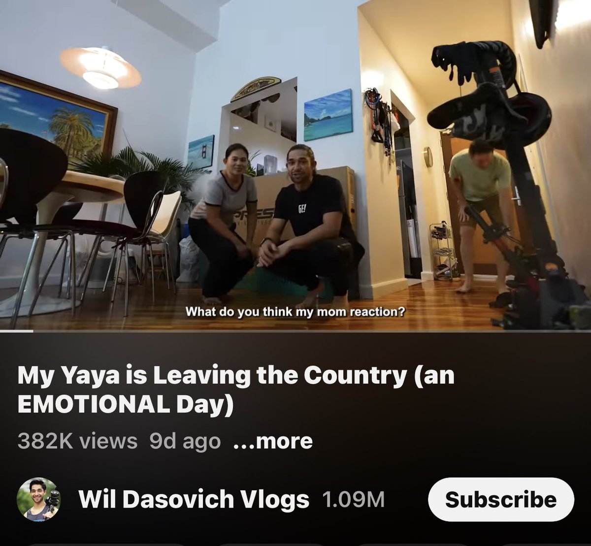PRESTIZTV's tweet photo. Watch wil dasovich YouTube vlog and see what surprise he gave shabibi 

Click here >>  https://t.co/vRmleHX37b https://t.co/geonG8AgSu
