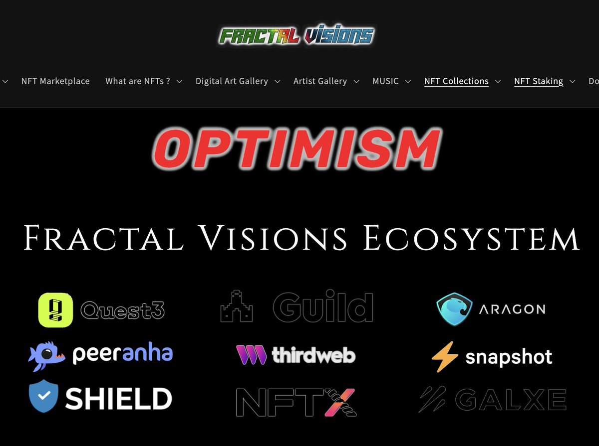 shield_xyz's tweet photo. We've officially partnered with @Fractal_Visions to make web3 a safer place 🛡️

🔱Fractal Visions is an NFT marketplace on @optimismFND, @arbitrum &amp; soon @ethereum + @0xPolygon 

They're one of the most innovative communities, building on top of @guildxyz, @Galxe &amp; more 🪩 https://t.co/cIndp0xqMd
