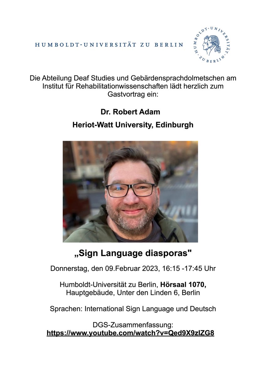 Deaf Studies, Sign Languages & Interpreting Berlin tweet media