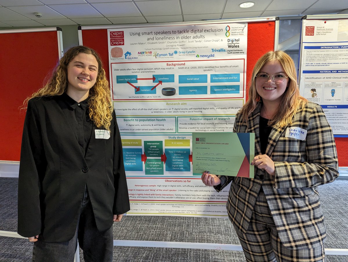 Thrilled to have won the prize for best presentation at the Translation and Impact of Health Research conference yesterday. A great opportunity to network with colleagues and a wonderful day overall.
