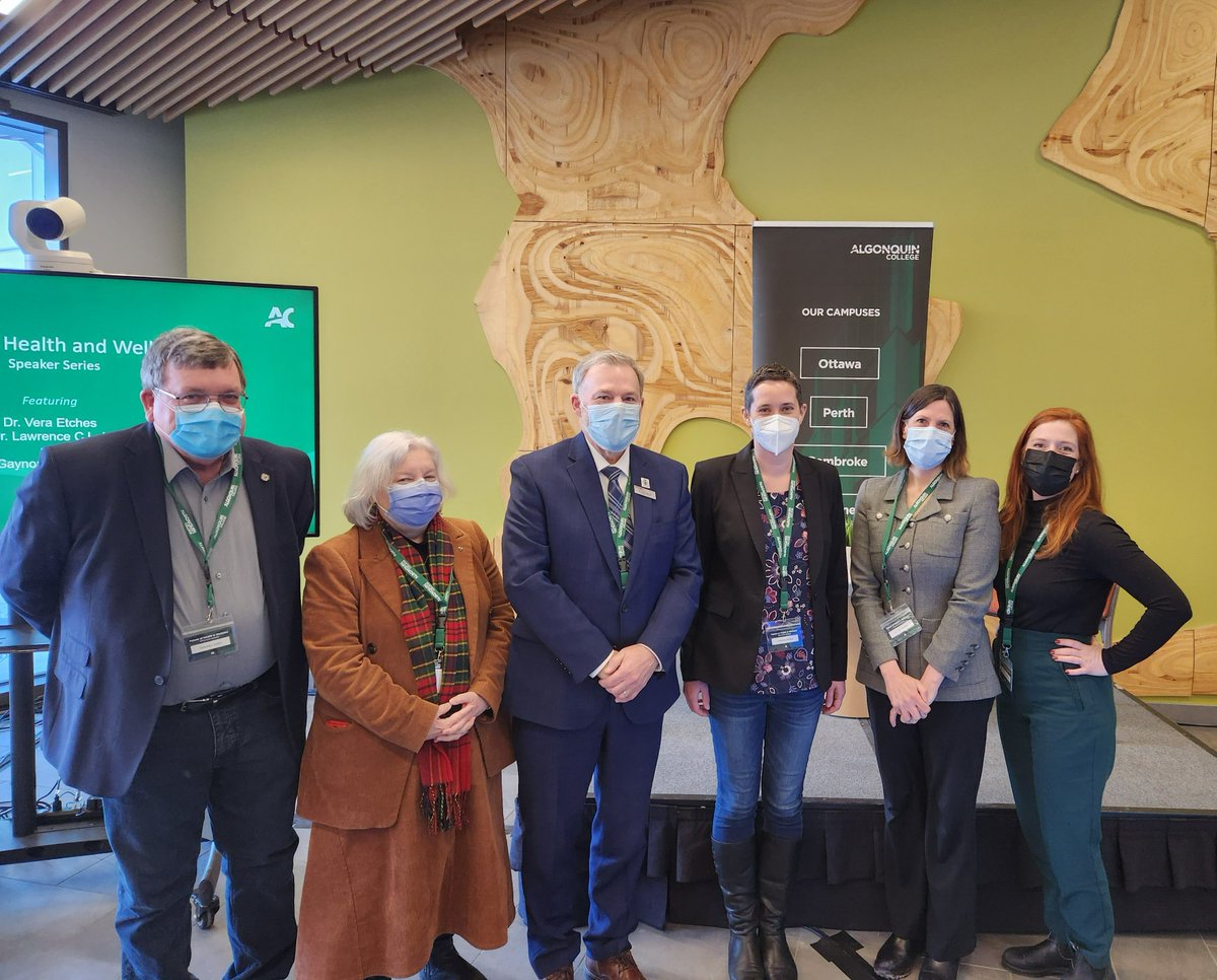 ChandraPasma's tweet photo. Thanks to @AlgonquinColleg and @VeraEtches for an important conversation on the future of public health this morning. We need the province to be a fully supportive partner in the work of building healthy communities and promoting health equity.
#ACHLE #ONhealth https://t.co/g1f1jIhvgC