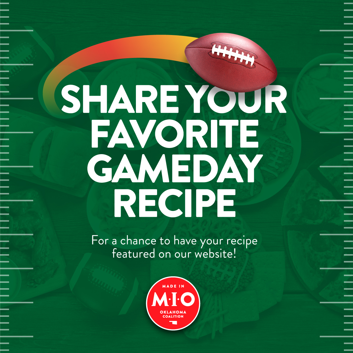 Calling all chefs! 📣 Show off your game-day recipe skills and enter our recipe contest for a chance to be featured on our website. Bonus points for using MIO ingredients! Submit your dish in the comments by Feb. 9th. Let's see who'll be the MVP of the kitchen! 🏆