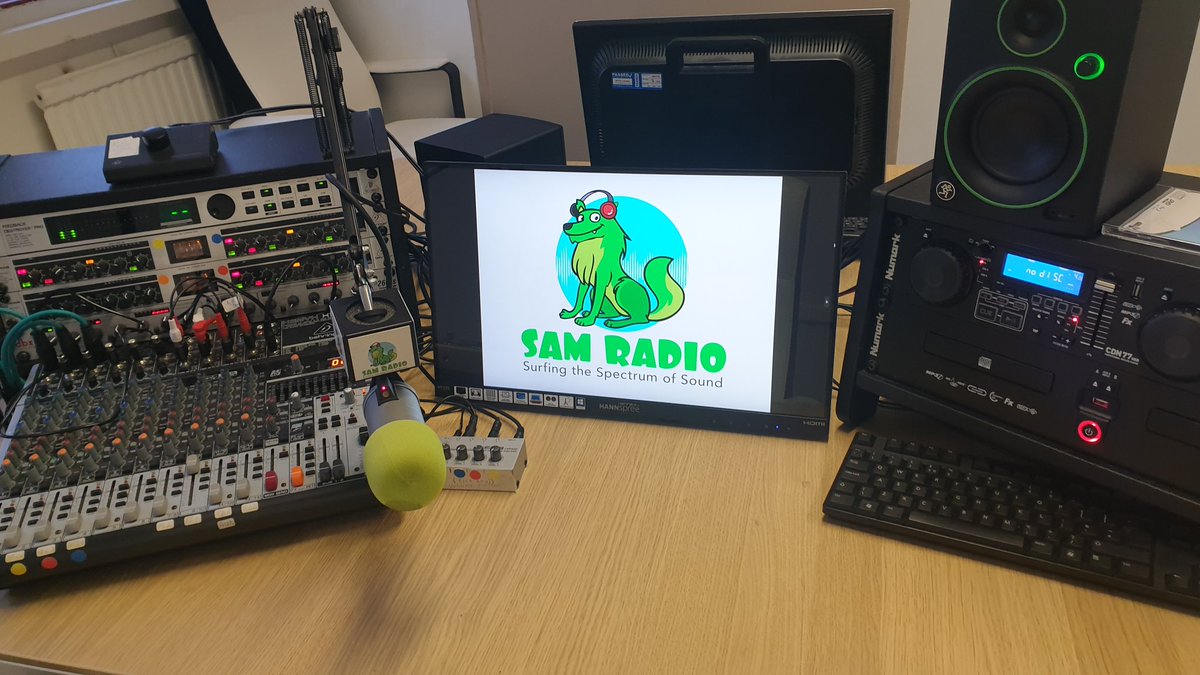 ThisIsSamRadio's tweet image. SAM RADIO's refreshed schedule kicks off next Wednesday, live from the studio at the top of St Margaret's House / @Edin_Palette. #radio