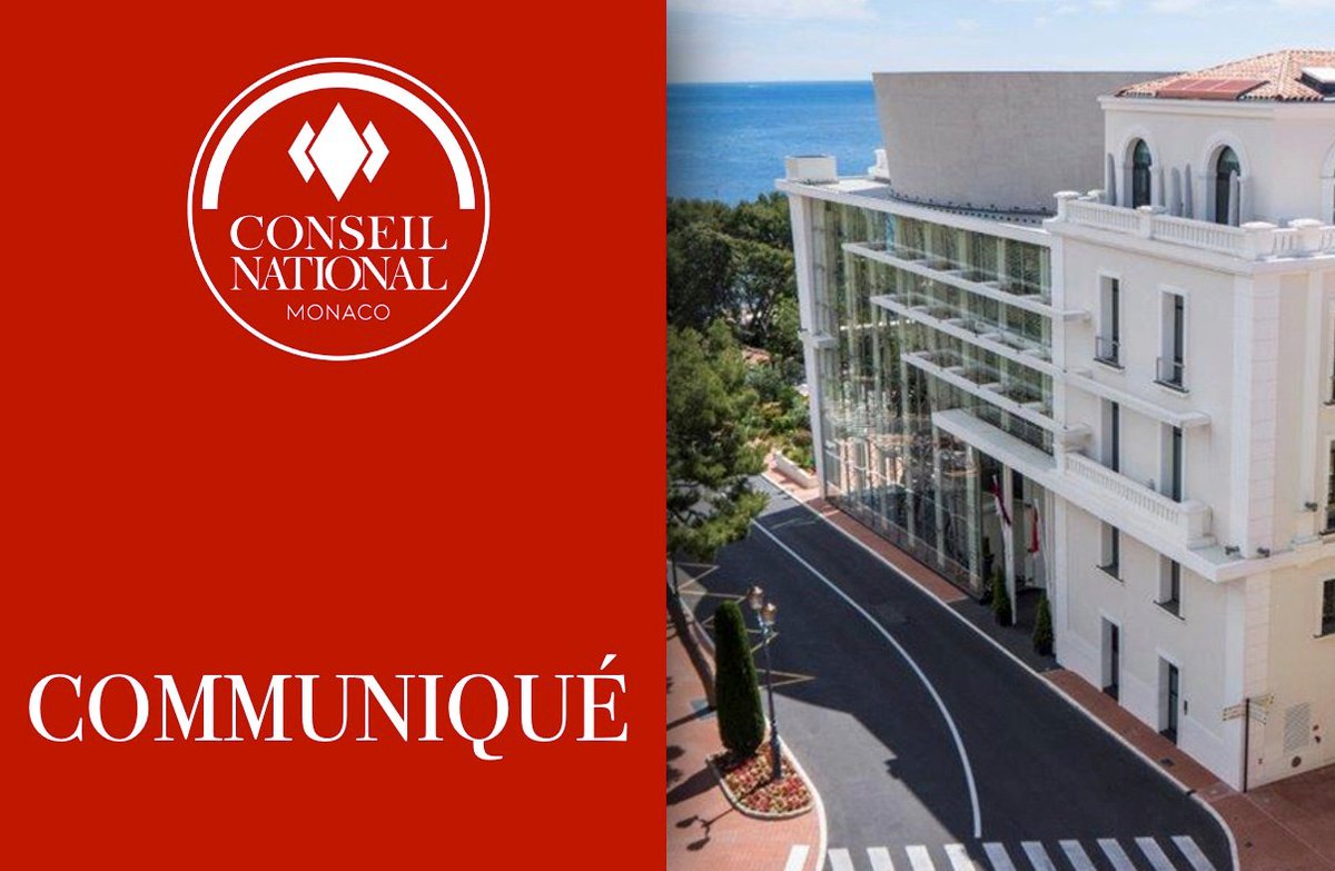 ConseilNatMC's tweet photo. #Communiqué  
Le Conseil National entend tenir toute sa place dans le cadre du suivi des recommandations de Moneyval.
Retrouvez le communiqué du @ConseilNatMC 
👉🏻https://t.co/SVvYuURJfp https://t.co/1HzfnwMYZe