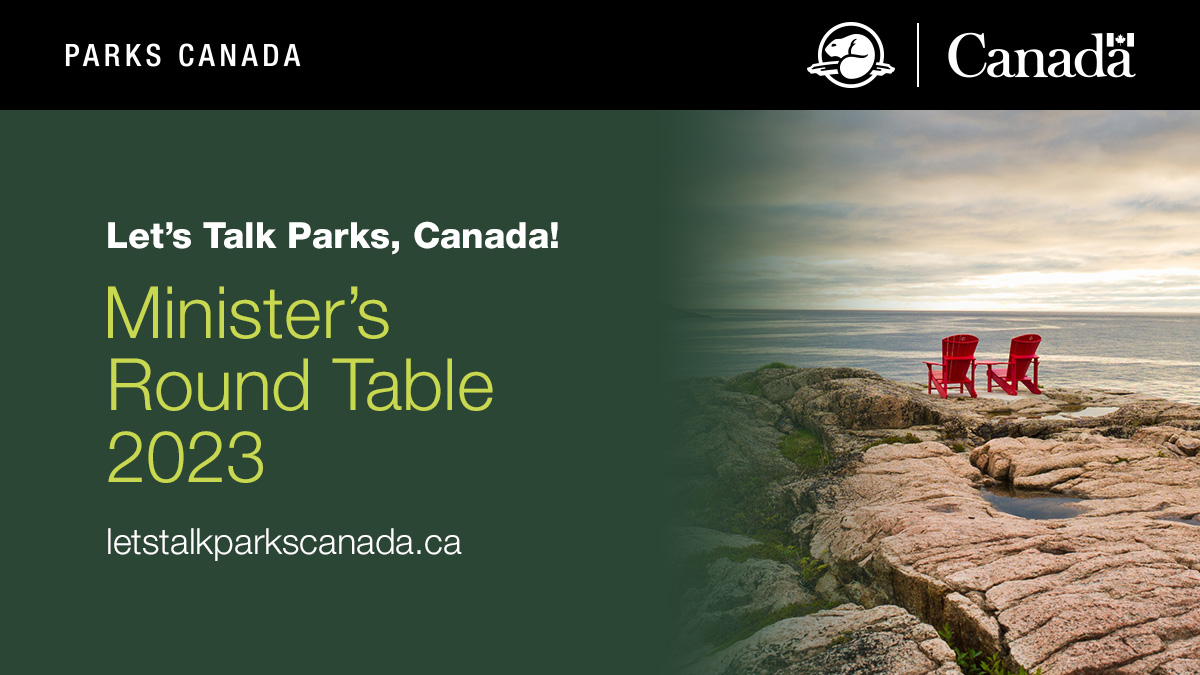 #MRT2023 is on now until February 13, and we want to hear from you! 👂
Share your ideas, views and opinions on the future of #ParksCanada.✨

Learn more and join the conversation: letstalkparkscanada.ca