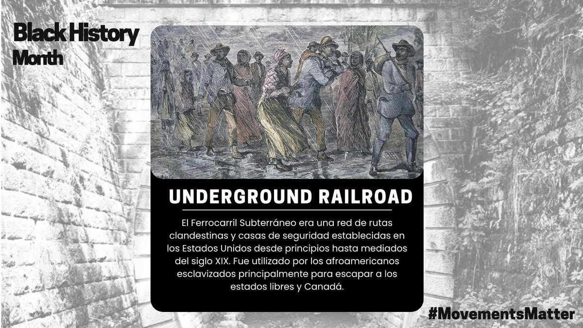 En el Mes Nacional de la Historia Afroamericana, estaremos recordando los movimientos más significativos como ejemplos de perseverancia, lucha y determinación para desafiar la opresión violenta y luchar por derechos justos y equitativos. #MovementsMatter #BHM