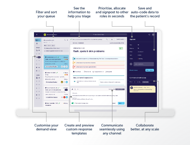 Mich_Moc's tweet photo. Latest: improving our smart inbox with SystmOne integration. 
We are constantly looking at ways to improve our product and sometimes this takes time but we will never stop working hard in providing practices and patients a reliable and safe product. https://t.co/c0YXhZntQz