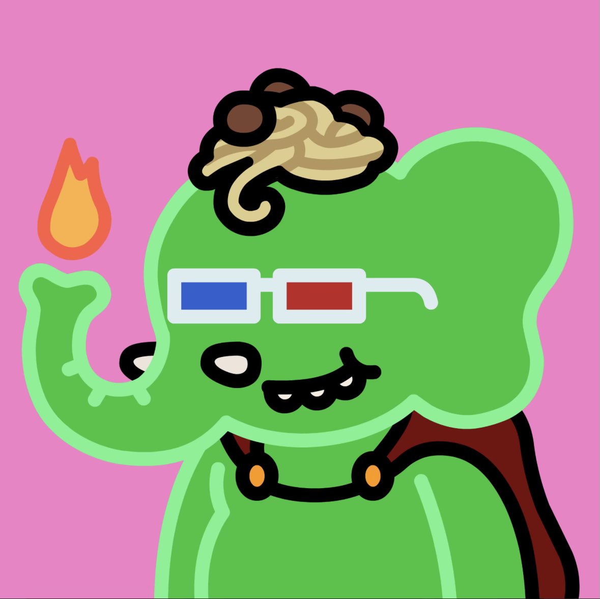 <a href="/1h4h4_/">1h4h4</a> appreciate you for this gift! Now I’m part of the <a href="/3L3NFT/">3L3Phants 🐘</a> tribe LFG! #3l3nft #NFTs