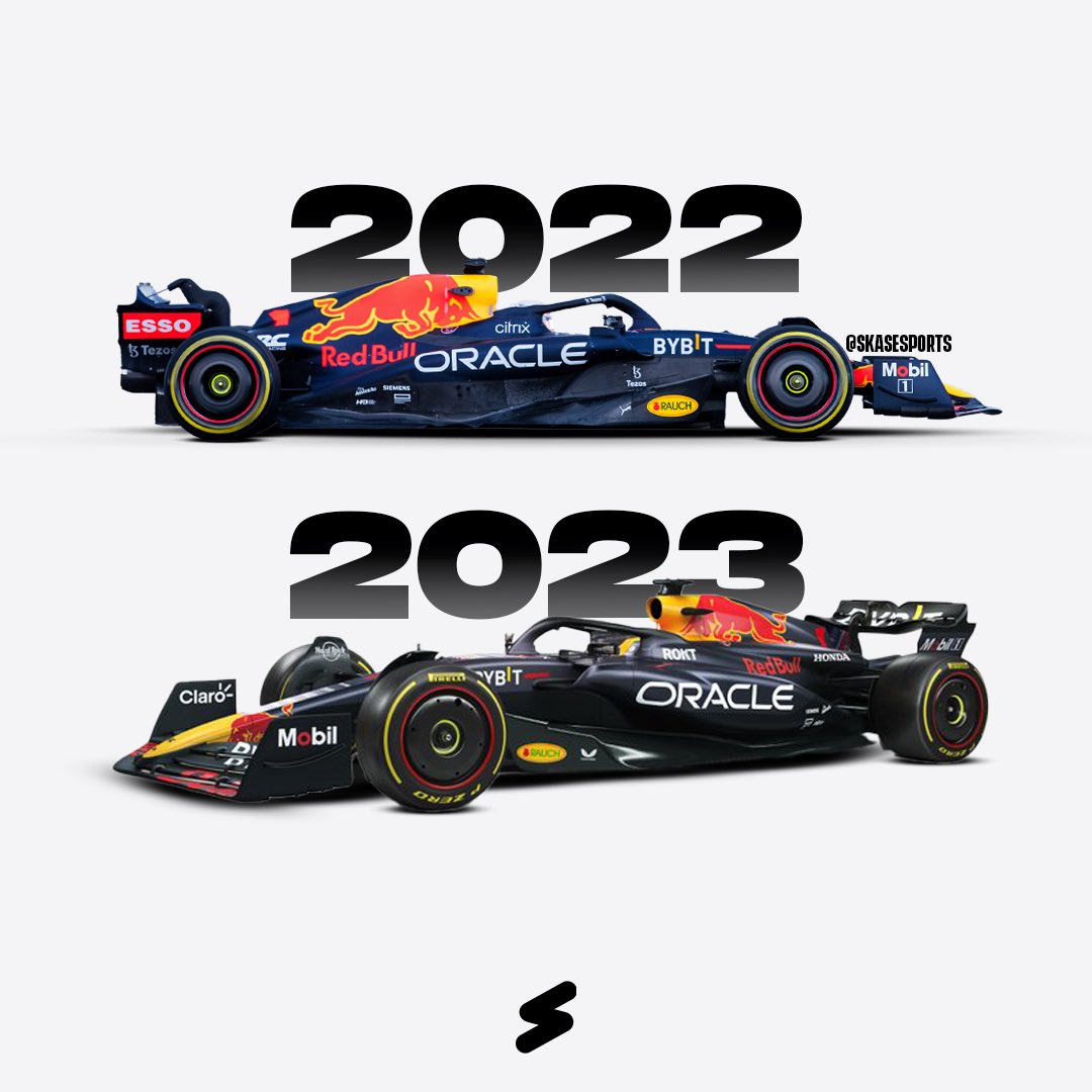 AthlAddict's tweet photo. The new RB19 revealed!🔥
Which one do you prefer: RB18 or RB19?🤯
#RedBullRacing #F1 #Formula1 https://t.co/urC4RFj5va
