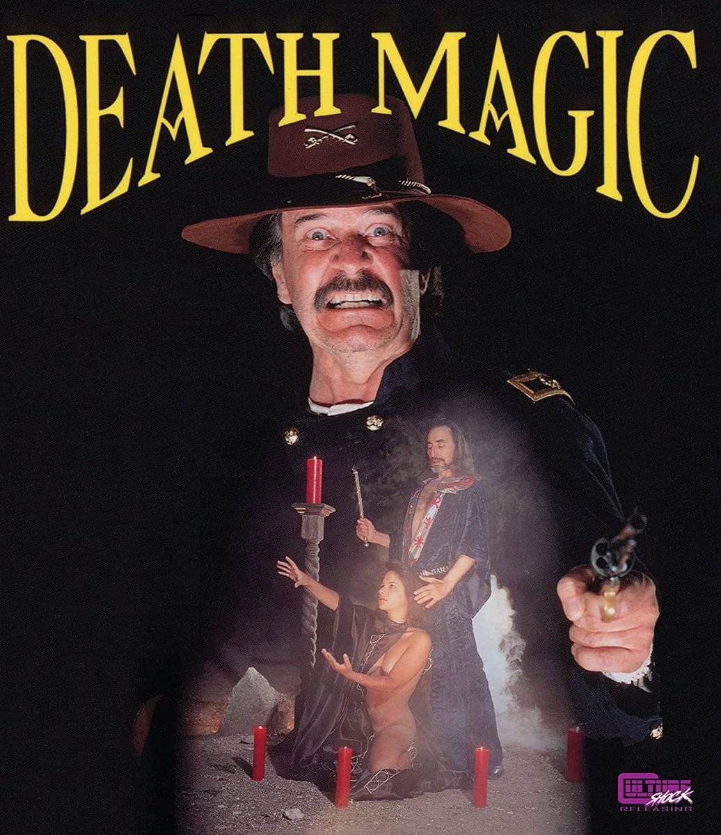 The_Ent_Factor's tweet photo. The shot-on-video horror film DEATH MAGIC (1992) has been released on Blu-ray (Region Free)
https://t.co/UuH8IYsaI8
#bluray #cultclassic #cultclassics #deathmagic #horror #horrormovies #shotonvideo #video #vhs @cshockreleasing https://t.co/NO1KpUH9p0