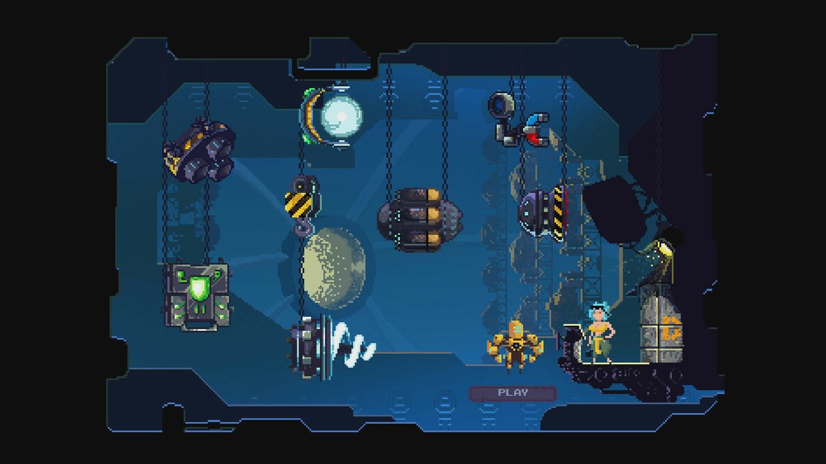 「"縦の世界"を冒険する採掘・防衛ACT『Wall World』Steamで体験版」|⚡Game*Spark⚡のイラスト