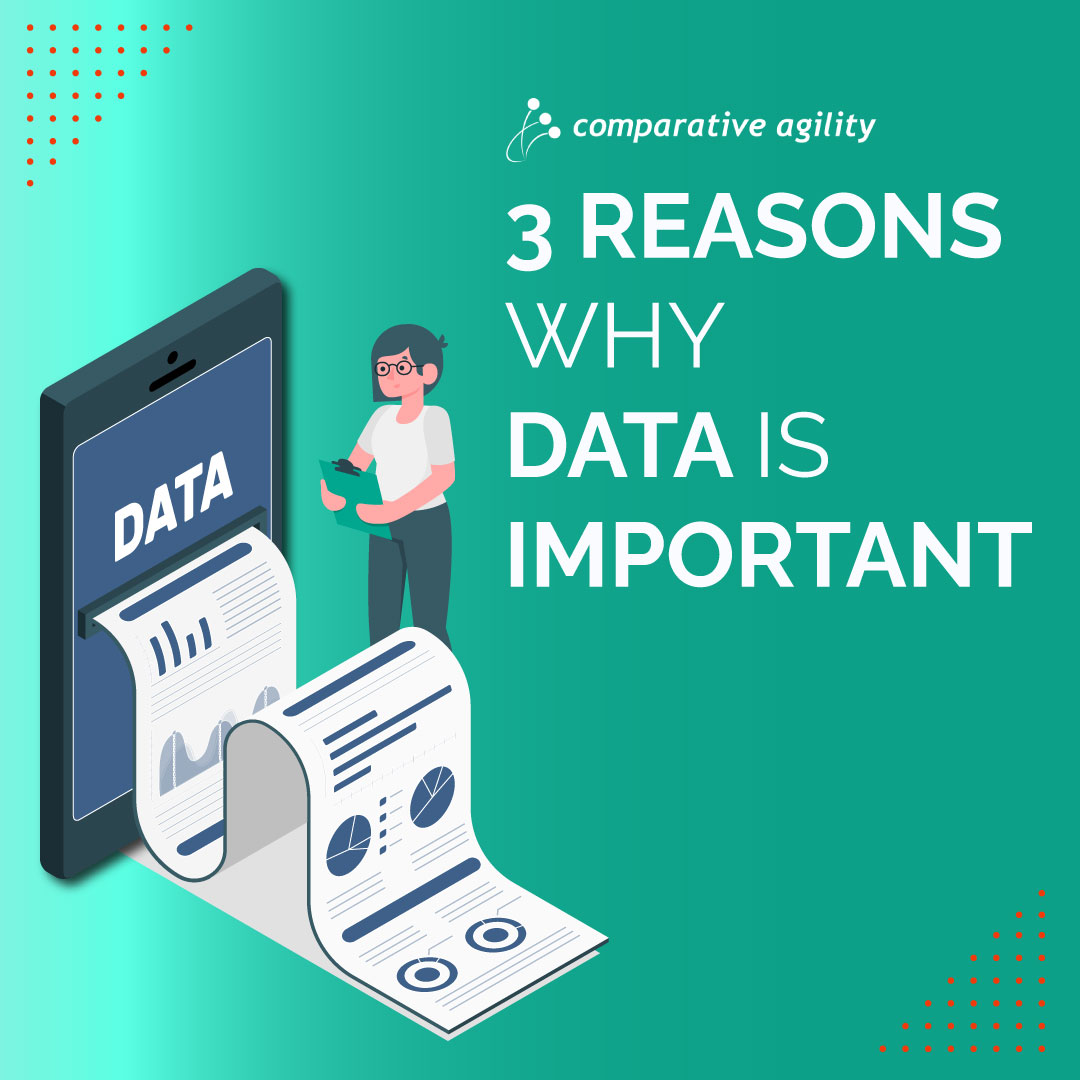 CompAgility's tweet photo. The world’s leading organizations rely on data to make strategic decisions regarding their improvement efforts.
The following images show three reasons why having data is important, and how it can help you change your organization.
#data #assessment #comparativeagility https://t.co/rqQbOeJ6Gy