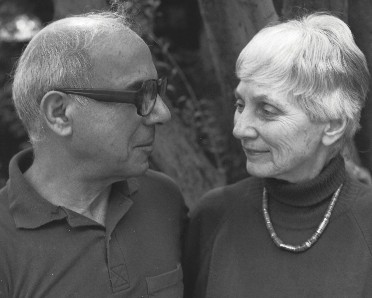 Modernist woodworker <a href="/Sam_Maloof/">Sam and Alfreda Maloof Foundation</a> met Alfreda Ward for the first time in 1947. After a whirlwind courtship, they married &amp; launched a workshop that would one day produce sculpted works of furniture treasured by collectors &amp; museums. 
ow.ly/69ou50MFQLO
#HAHS #HAHSLoveStories