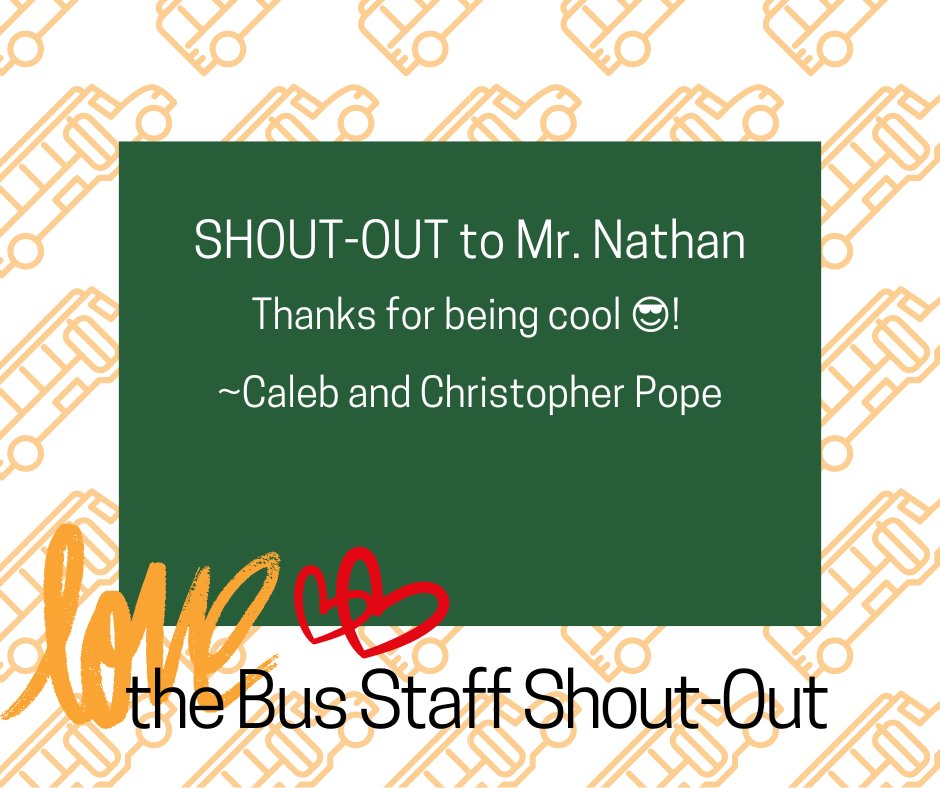 SantaFeISD's tweet image. Thank you, Mr. Nathan!
#lovethebusmonth #busdrivers #santafeisd