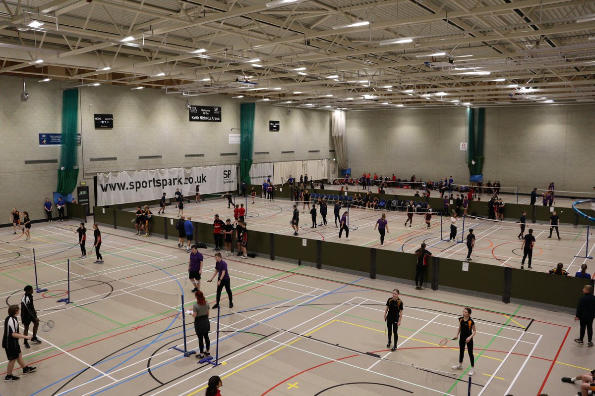 Inspiration Trust (@inspirationeast) on Twitter photo 12 courts, 9 schools, 150 students... This morning, students from Years 7 to 10 represented their school in the Trust-wide #Badminton Tournament at <a href="/SportsparkUEA/">Sportspark</a> 🏸✨ 12 courts, 9 schools, 150 students... This morning, students from Years 7 to 10 represented their school in the Trust-wide #Badminton Tournament at <a href="/SportsparkUEA/">Sportspark</a> 🏸✨