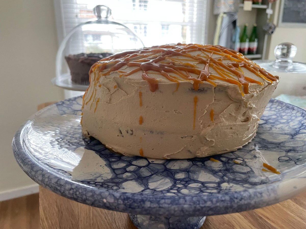 theWeaversPeas's tweet image. We have a Suffolk Sticky Toffee Cake, it’s “Sloightly on the huh!” 🤭 
#stickytoffeepudding #madebyus #onthehuh #cake #weaverstearoom #peasenhall #Suffolk