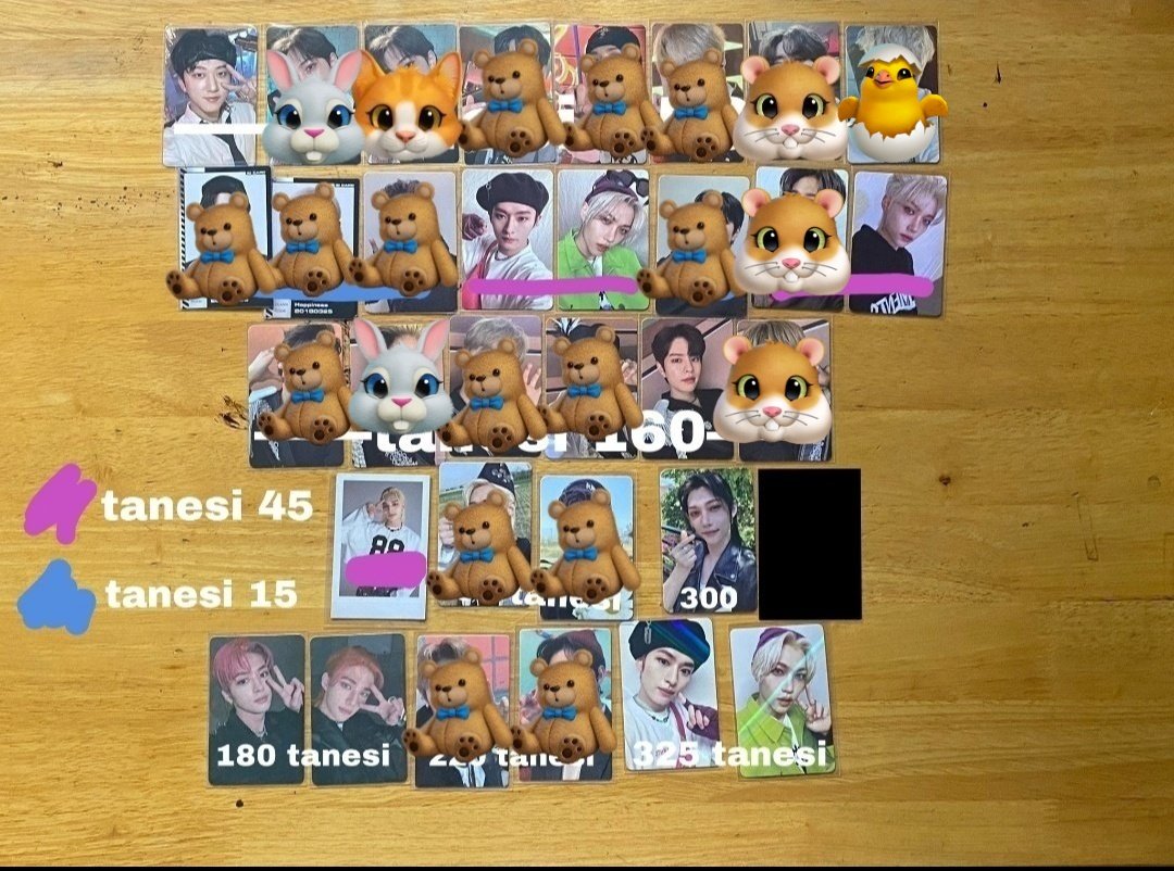 skz ph go 💭

— şu anlık son durum, her emoji bir kişinin claimi
— dolmazsa iptal
— fiyatları görünmeyenler için alıntıdaki tweete bakabilirsiniz

görenler rt atarsa sevinirim 🫶🏼