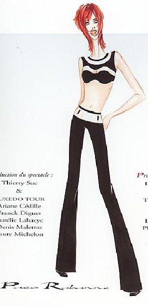 ControleurPM733's tweet photo. Hommage à Paco Rabanne qui a habillé Mylène Farmer lors de son #Tour1996 https://t.co/mpPe2csOS5
