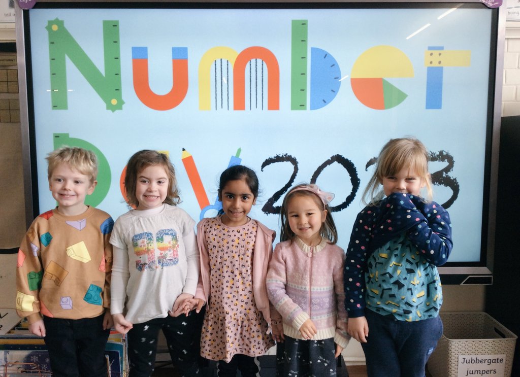 _Mrs_Starr_'s tweet image. Happy Number Day from Jubbergate! @NSPCC @_MrsMac_ @EyfsRoad @HaxbyRoad 🔢 #NSPCCNumberDay #NumberDay #MakeMathsFun