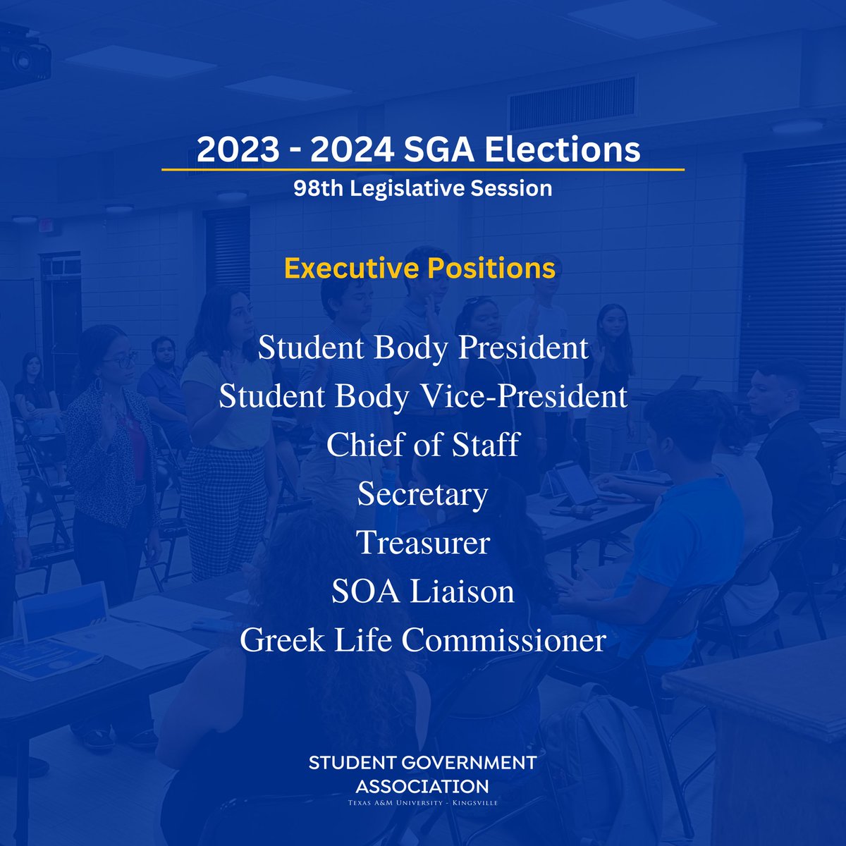 TAMUK SGA tweet media