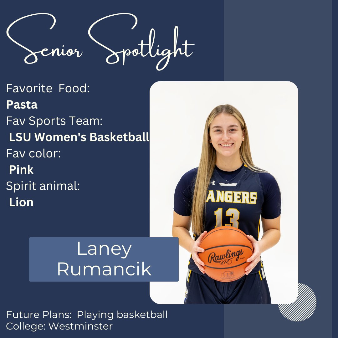 NRHSGirlsBball's tweet photo. Last but definitely not least for our SENIOR SPOTLIGHT is Laney Rumancik! Come check out Laney take the floor for the first and last time in her career!

Tomorrow is SENIOR DAY!! 1:00 VS Elyria
@NRCSRangers @NR_Rangers @NRHSRangers @NRHS_TheRange @NRBoosters @NRCS_Supt https://t.co/HLcDIiQp8J