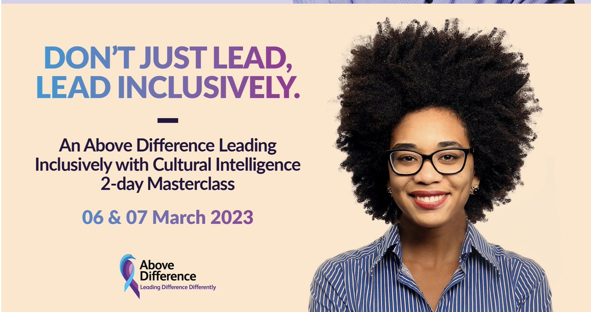 Abovedifference's tweet photo. Do you Lead For Inclusion or Manage Diversity? How do your Culture Values, Preferences and Biases impact on the way you lead diverse teams. #leaddifferencedifferently Register Now https://t.co/k9S0fZdAYz Transform Your Leadership, Shift the Dial. https://t.co/xkda9ZS9wz