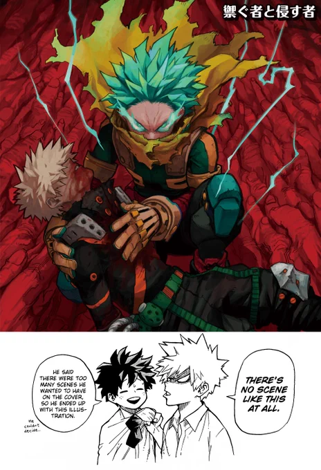BNHA Vol. 37 obi

All of Horikoshi's ideas became this rendition. 🫠👌 