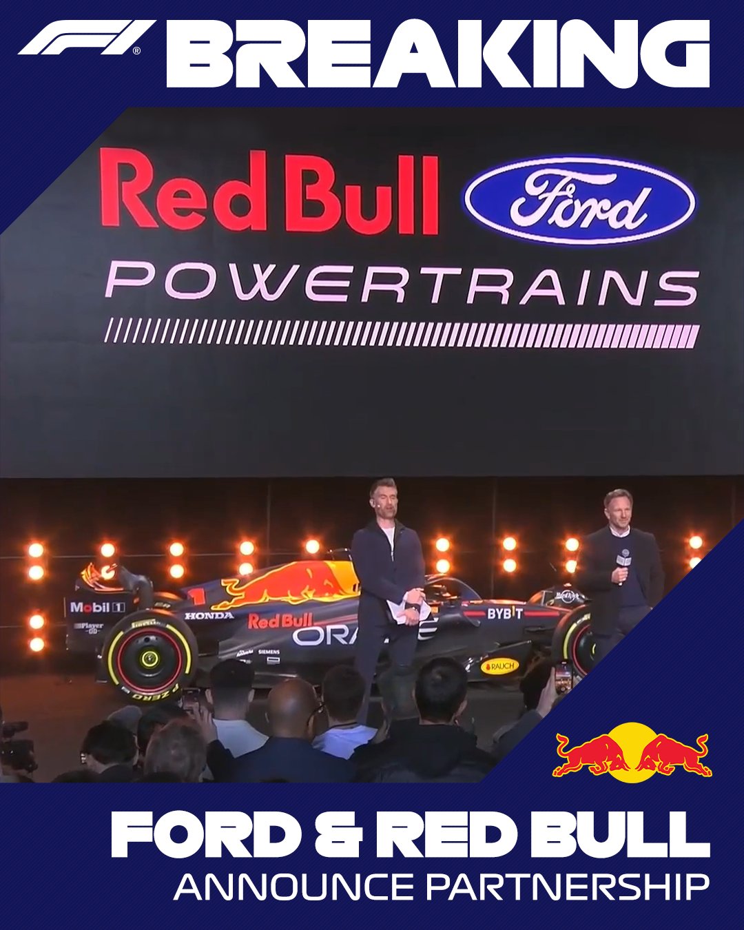 Formula 1 on Twitter "BREAKING Ford to partner with Red Bull for the