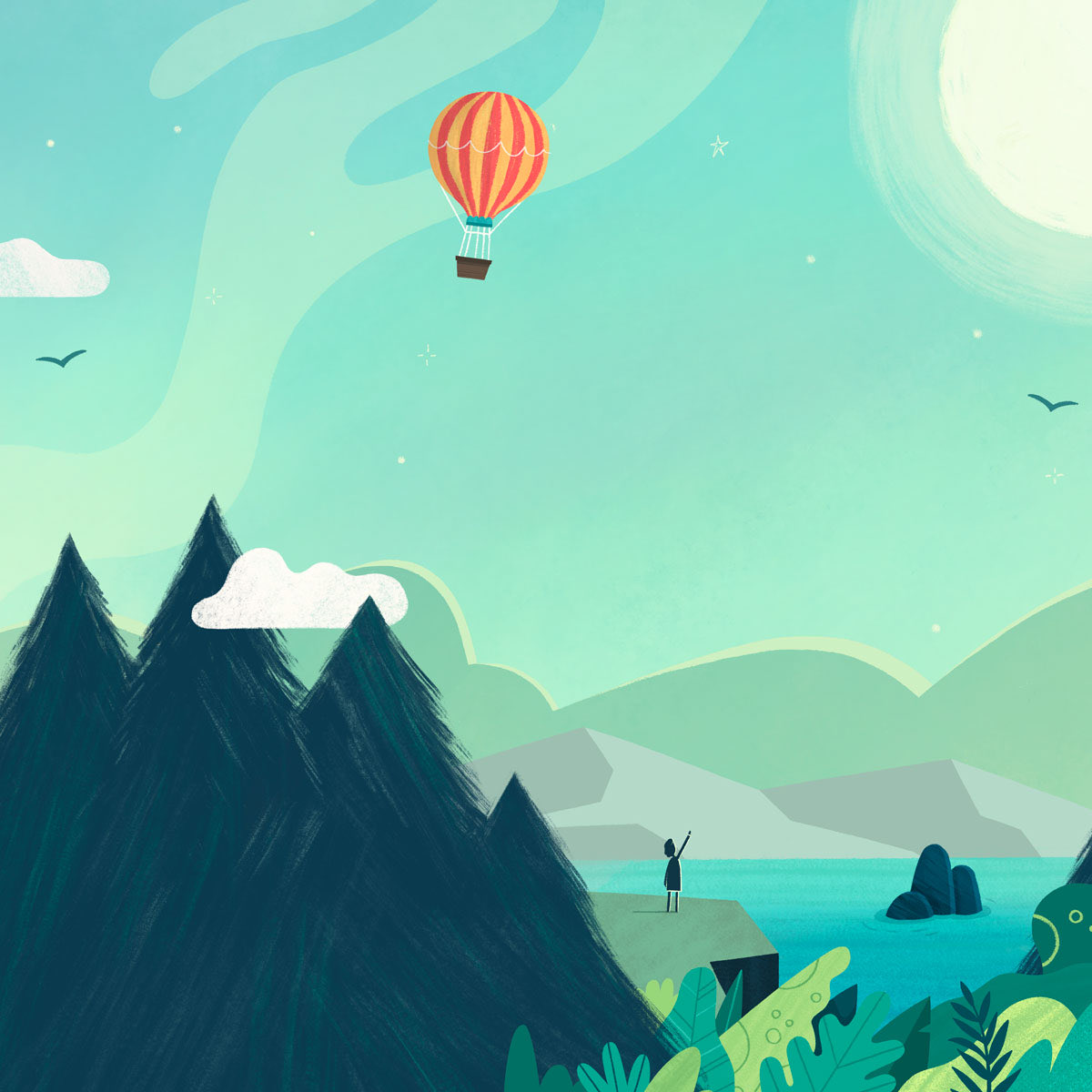 I’m pretty terrible at posting my work, so thought I’d share the fun stuff I’ve been doing with @KirstenMakes over the past few months, a little peek at some of the illustrations for <a href="/CuriosityScot/">Curiosity Collective</a>’s Wonder Journal series.