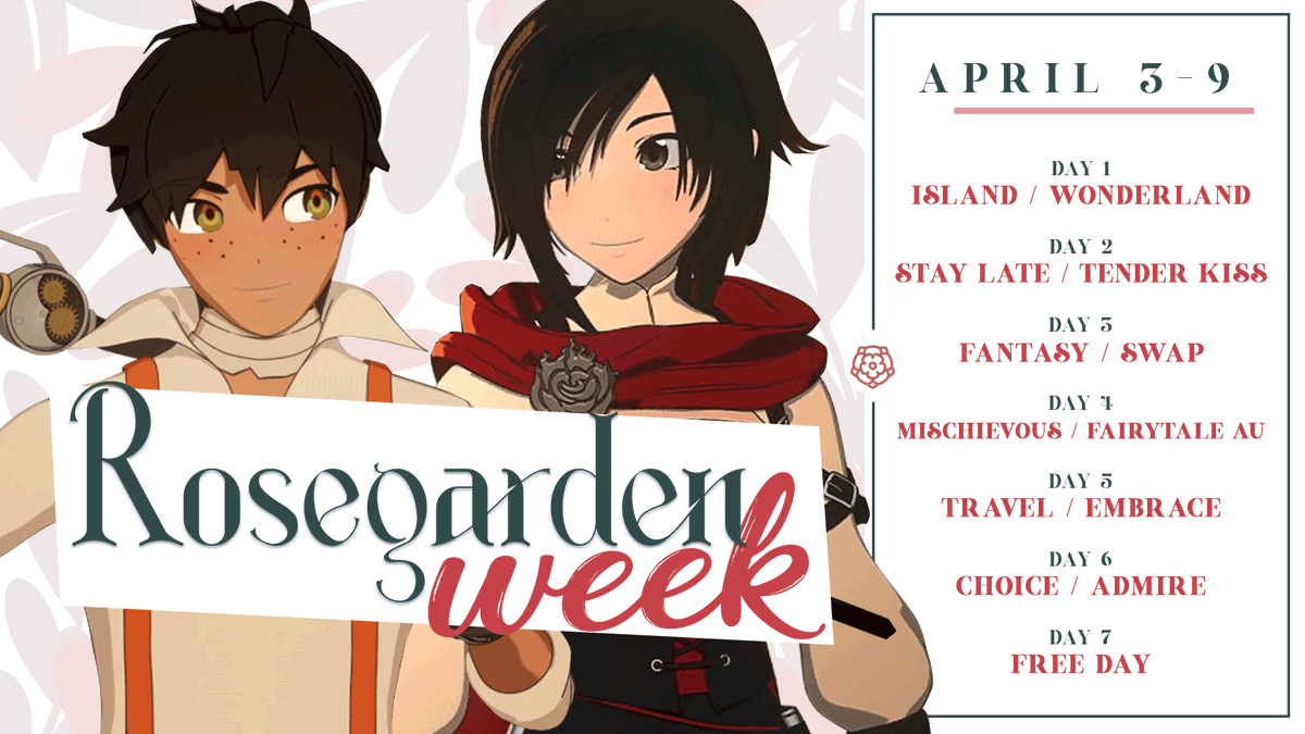 Rosegarden Week tweet media