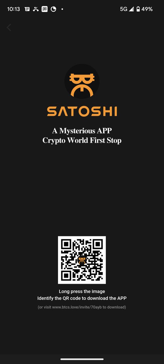 Claim the core airdrop with the Satoshi app
