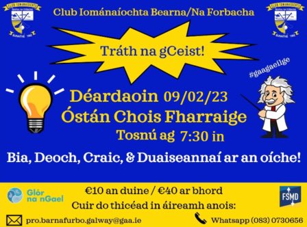 Bígí Linn!!!
<a href="/gbfmsports/">Galway Bay FM Sport</a> <a href="/SportRnaG/">RnaG Spórt</a> <a href="/WhatstheScor/">Whats The Scór</a> <a href="/SportTG4/">Spórt TG4</a> <a href="/ConnemaraCoast_/">The Connemara Coast Hotel</a> <a href="/SnaGaeilge/">Seachtain na Gaeilge le Energia</a>