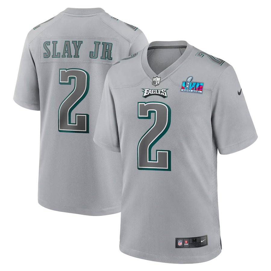 It’s SuperBowl time so let’s do the new Grey Slay SB jerseys! 🔥🔥 RT for a chance to win! I’ll pick 2 winners Monday! #FlyEaglesFly