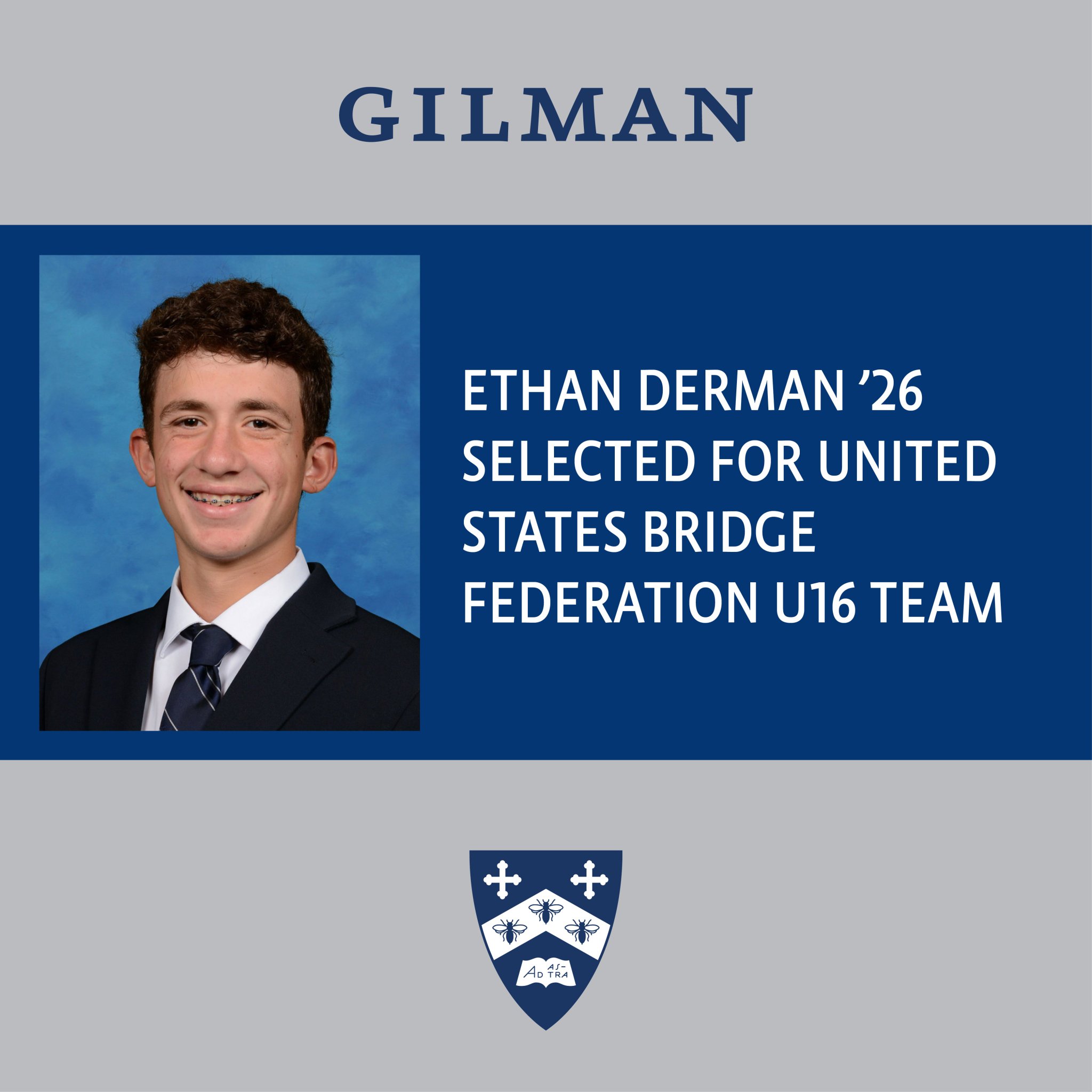 Gilman School on Twitter "Congrats to Ethan Derman ’26 on his