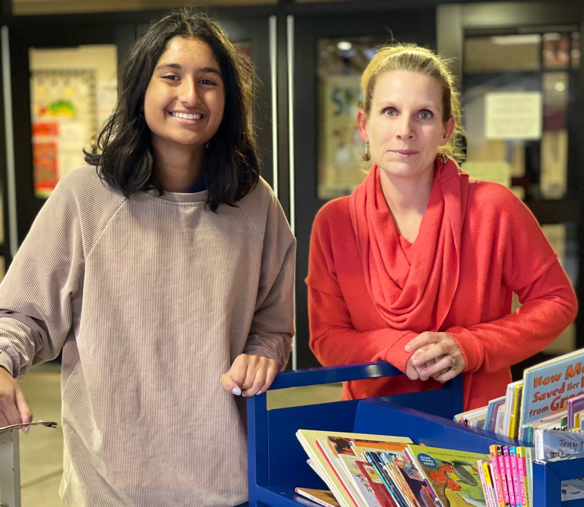 HappiReaders's tweet photo. Dropped off another 200 books to Chancellor Elementary earlier this week. That makes 500 books total to Chancellor Elementary. Thank you for the opportunity! https://t.co/T0sdQQNqCT