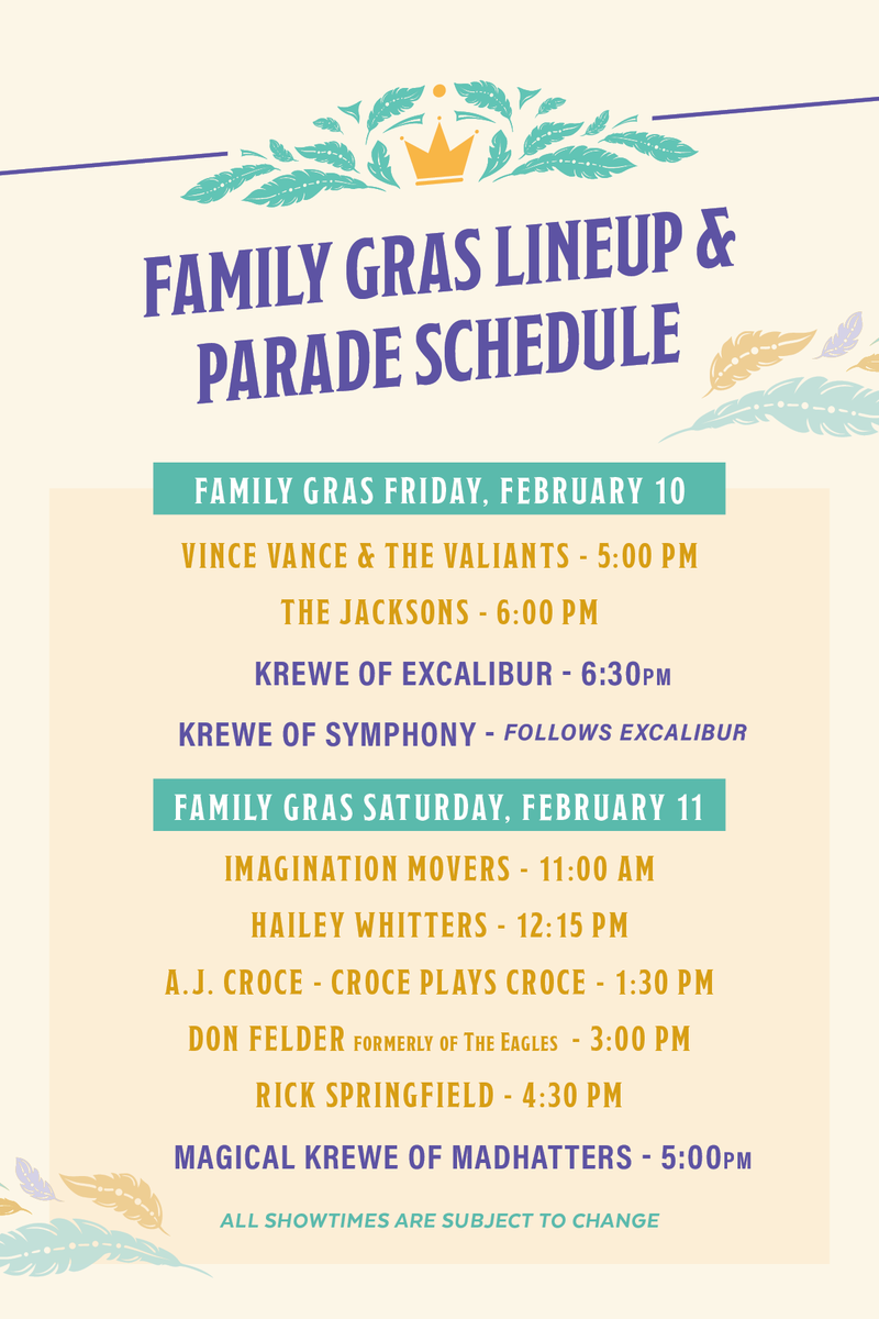 UPDATED TIMES!!